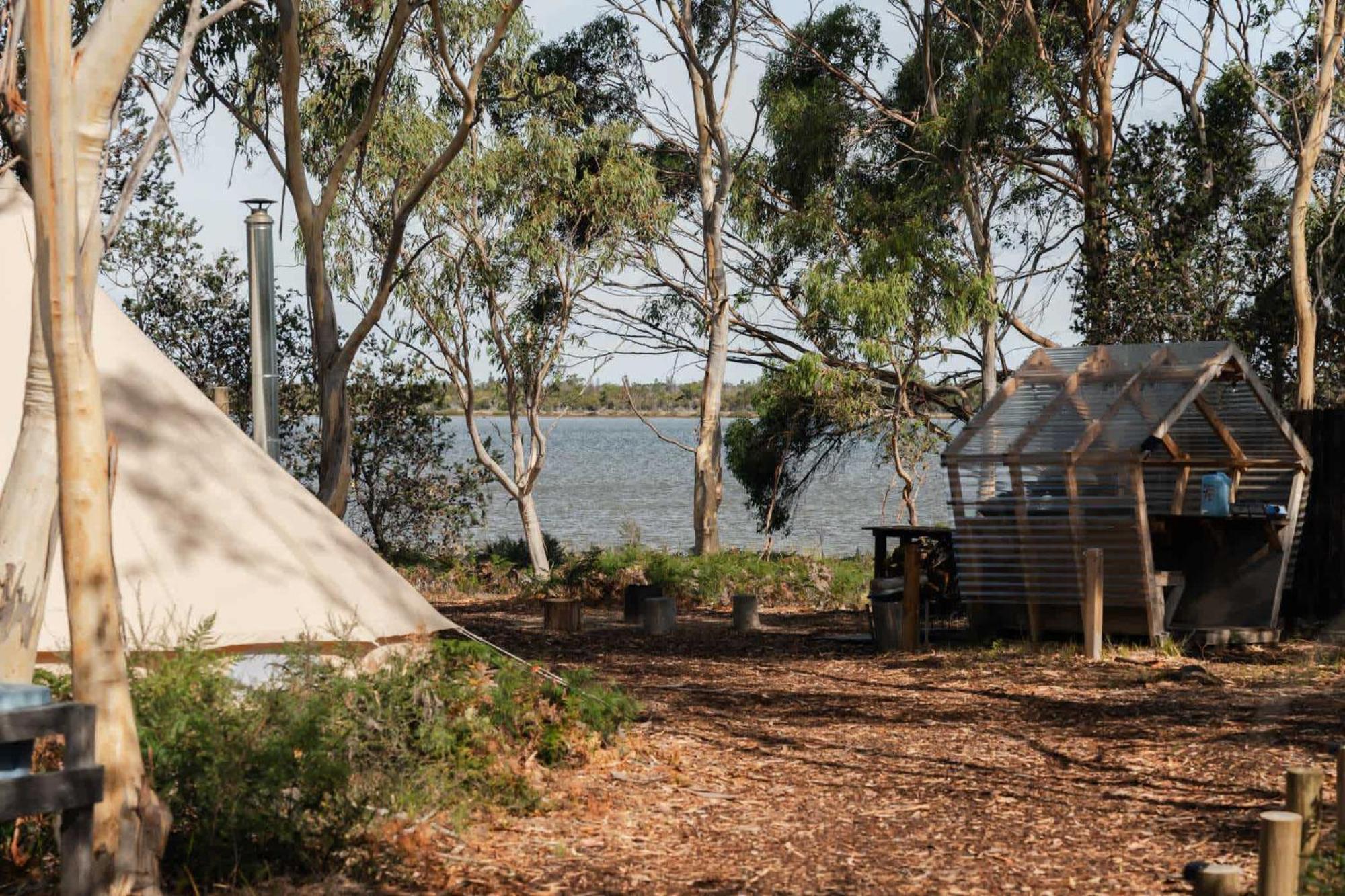 Hotel Numie - Freycinet Peninsula - Glamping - Heated - Waterfront Coles Bay Zewnętrze zdjęcie